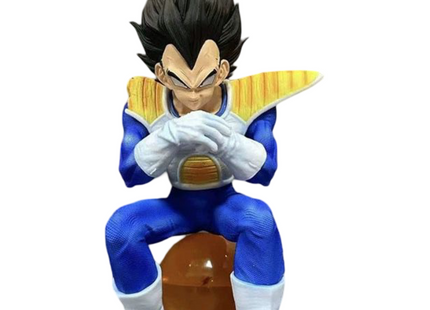 Figura Vegeta Sentado 22cm