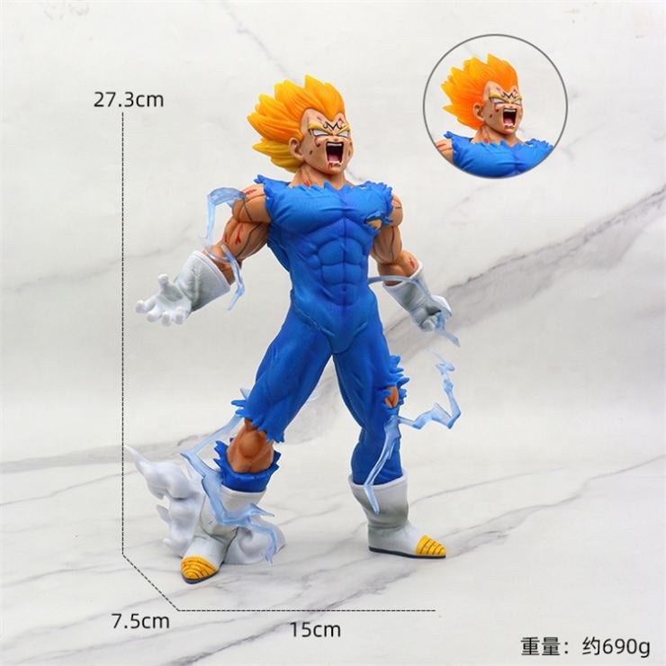 Figura de Colección Vegeta Majin con Efectos - Dragon Ball Z 27.3cm Aprox