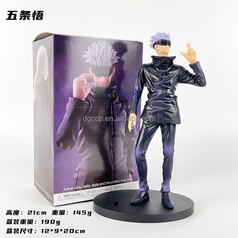 Figura Satoru Gojo Pose Icónica 21cm Aprox