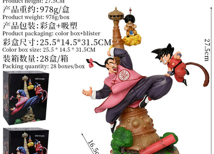 Figura Goku vs Tao Pai Pai 27.5cm