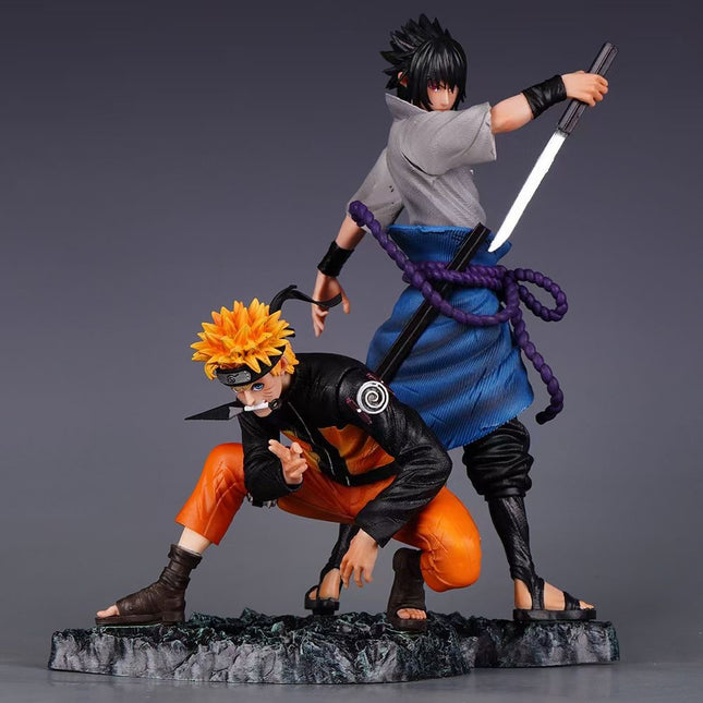 Figura Naruto y Sasuke 29cm
