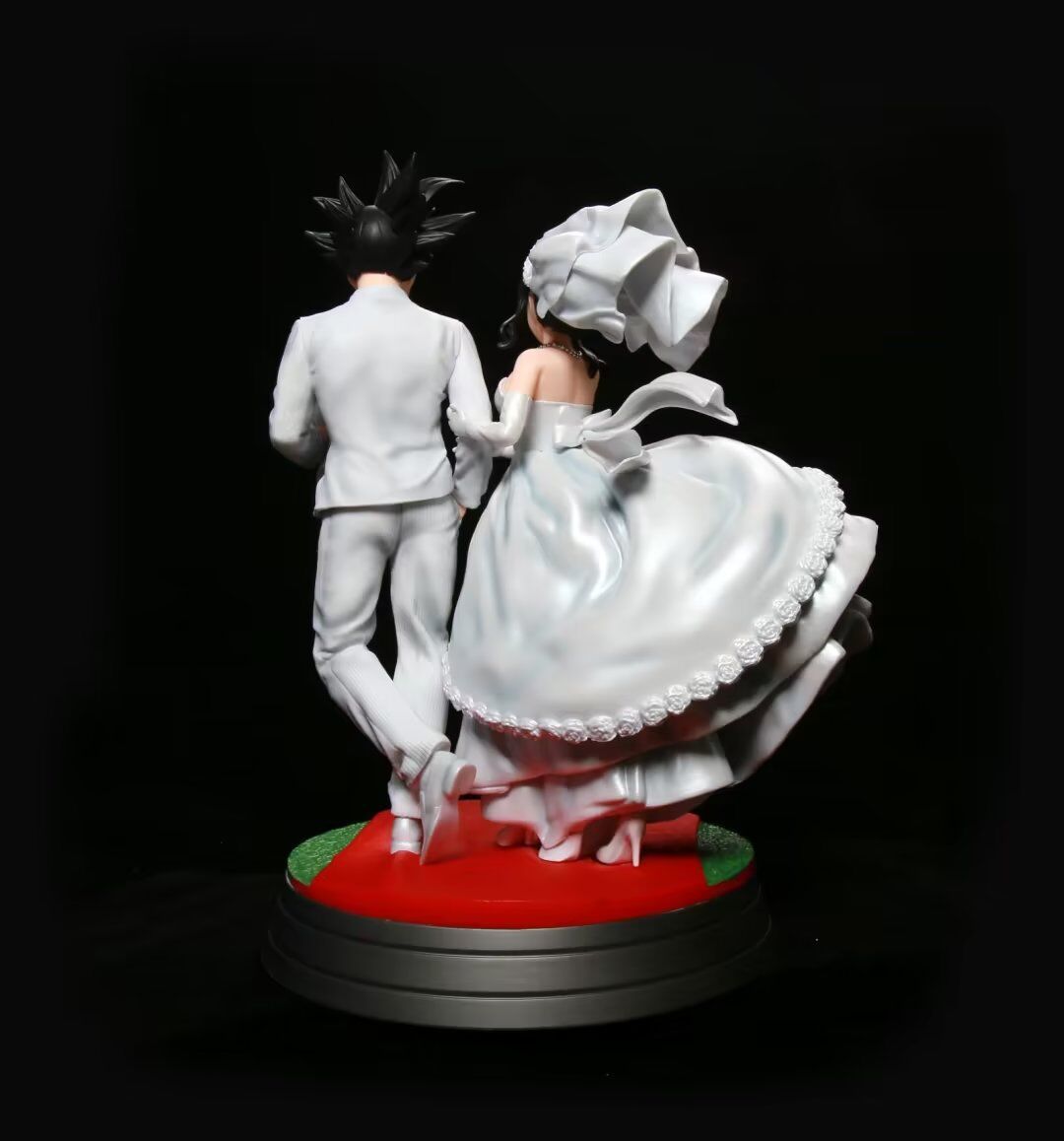 Figura Goku y Milk Boda 31cm