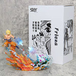 Figura Goku vs Freezer 20cm con Luz
