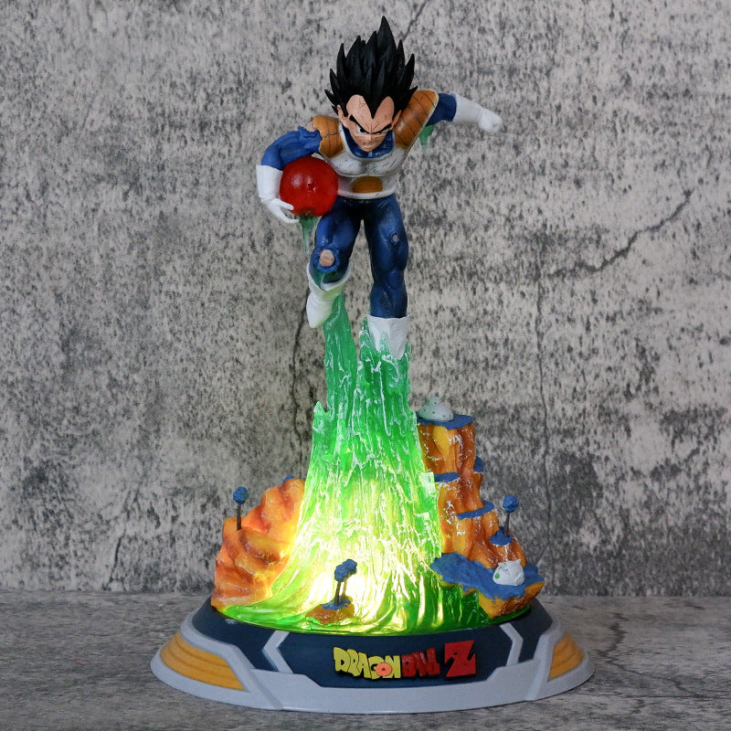 Figura Vegeta 24cm con Luz