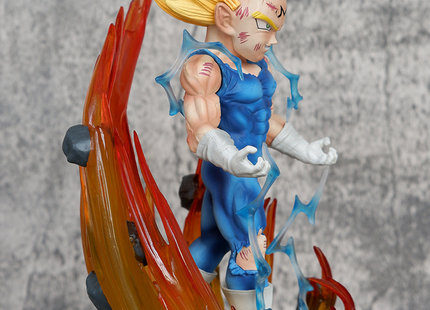 Figura Majin Vegeta SSJ con Efectos Dragon Ball 22cm