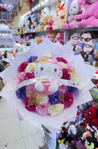 Ramo de Rosas XL con Peluche - Colores Personalizables a Elección del Cliente