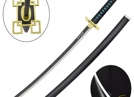Katana Nichirin de Muichiro Tokito Hoja Acero + Vaina - Demon Slayer 100cm