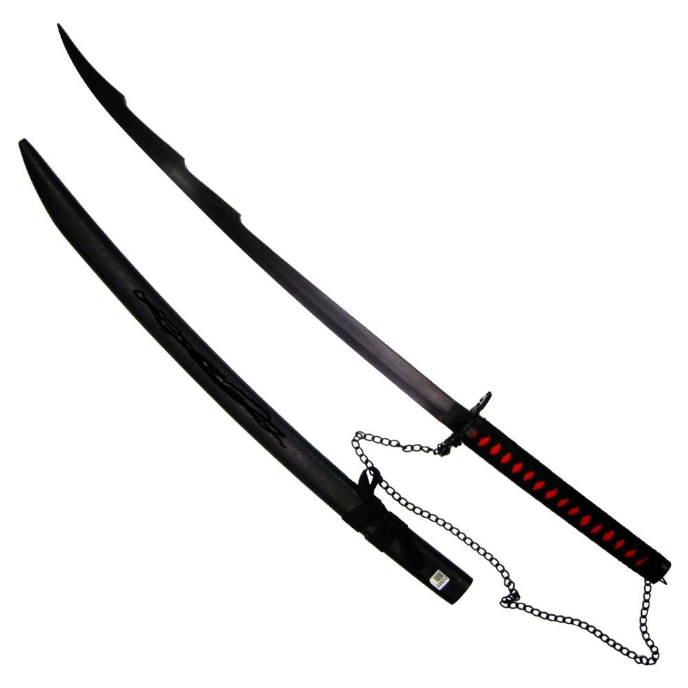Katana Tensa Zangetsu de Ichigo Hoja Acero + Vaina - Bleach 100cm