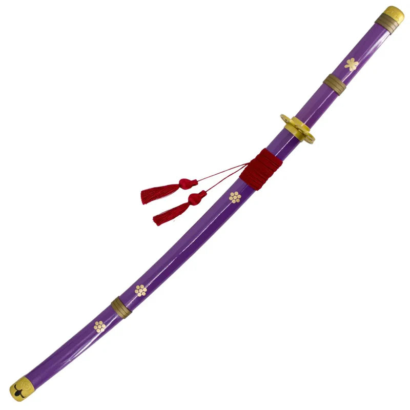 Katana Enma de Zoro Hoja Acero + Vaina - One Piece 103cm