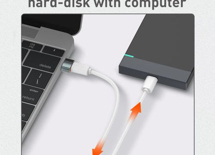 Adaptador USB-C LDNIO - Fast Transmission USB-C Female to USB 3.0 Male