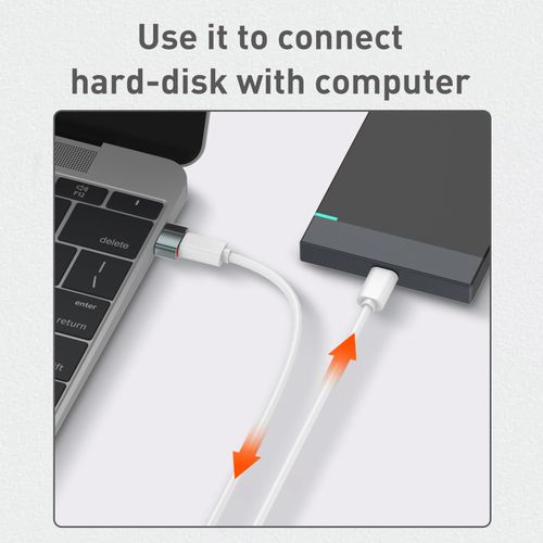 Adaptador USB-C LDNIO - Fast Transmission USB-C Female to USB 3.0 Male
