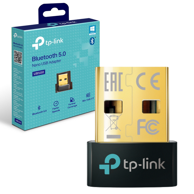 Adaptador Bluetooth TP-Link UB500 - Nano USB Bluetooth 5.0 Adapter