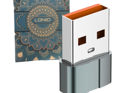 Adaptador USB-C LDNIO - Fast Transmission USB-C Female to USB 3.0 Male