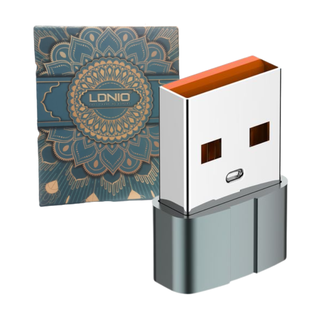 Adaptador USB-C LDNIO - Fast Transmission USB-C Female to USB 3.0 Male