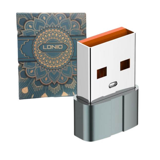 Adaptador USB-C LDNIO - Fast Transmission USB-C Female to USB 3.0 Male