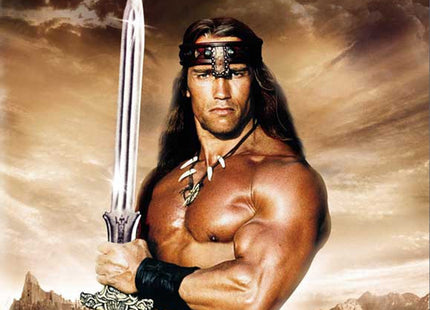 Espada Atlante de Conan el Bárbaro + Soporte - 90cm Decorativa