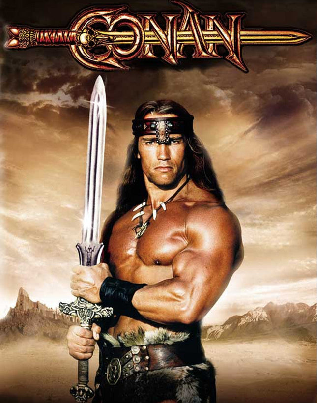 Espada Atlante de Conan el Bárbaro + Soporte - 90cm Decorativa