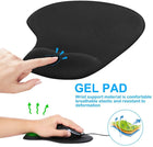 Mouse Pad Ergonómico con Gel - Soporte de Muñeca Confort