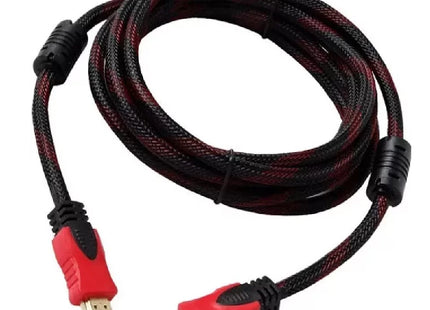 Cable HDMI 3m - Alta Velocidad Trenzado con Conectores Dorados