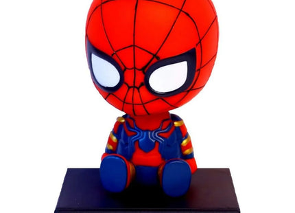 Bobblehead Spider-Man Iron Spider - Soporte para Celular