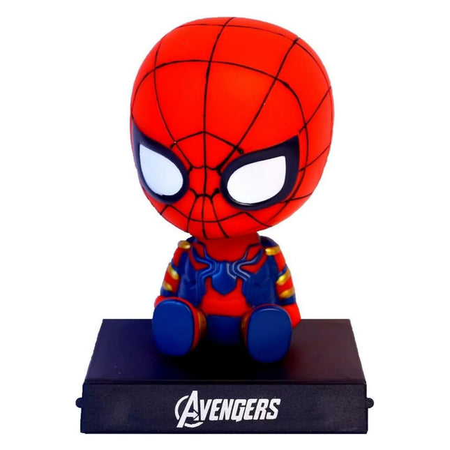 Bobblehead Spider-Man Iron Spider - Soporte para Celular