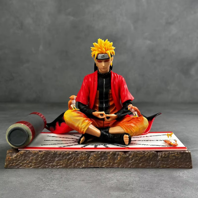 Figura Naruto Modo Sabio 16cm Aprox - Entrenamiento con Pergamino
