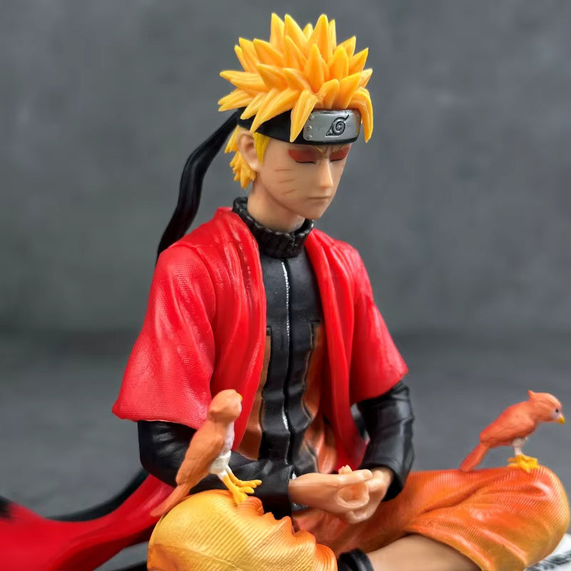 Figura Naruto Modo Sabio 16cm Aprox - Entrenamiento con Pergamino