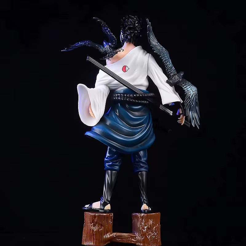 Figura Sasuke Uchiha Naruto 27cm - Maldición Celestial En Caja