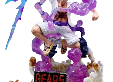Figura Premium Luffy Gear 5 37cm con Diorama - One Piece