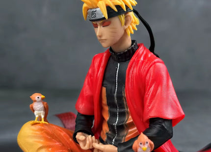 Figura Naruto Modo Sabio 16cm Aprox - Entrenamiento con Pergamino
