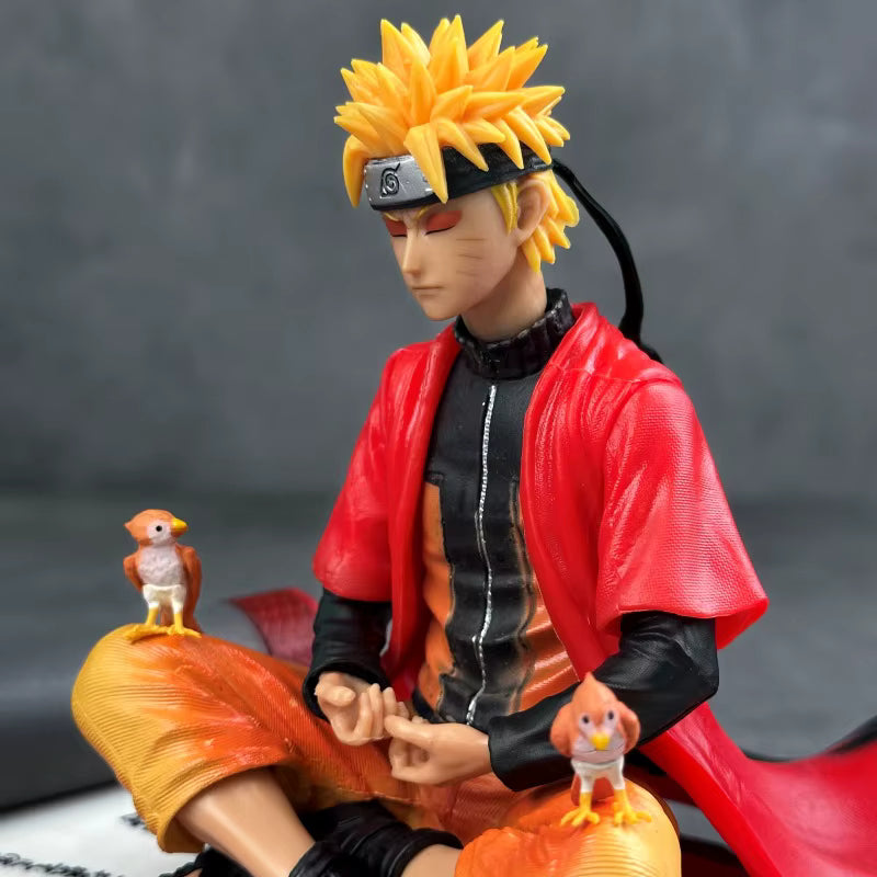Figura Naruto Modo Sabio 16cm Aprox - Entrenamiento con Pergamino