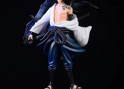 Figura Sasuke Uchiha Naruto 27cm - Maldición Celestial En Caja