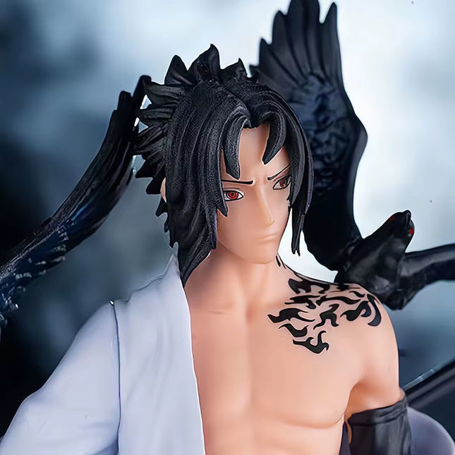 Figura Sasuke Uchiha Naruto 27cm - Maldición Celestial En Caja