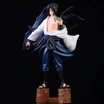 Figura Sasuke Uchiha Naruto 27cm - Maldición Celestial En Caja