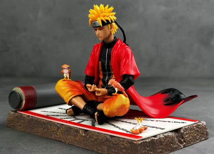 Figura Naruto Modo Sabio 16cm Aprox - Entrenamiento con Pergamino