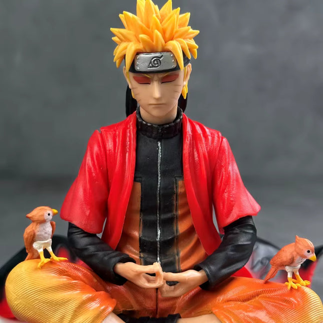 Figura Naruto Modo Sabio 16cm Aprox - Entrenamiento con Pergamino