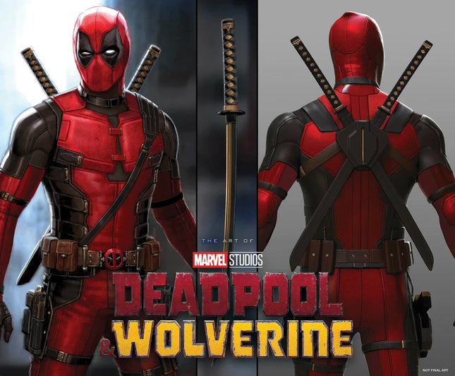 Katanas Deadpool 103cm Aprox - Set de 2 Espadas con Funda