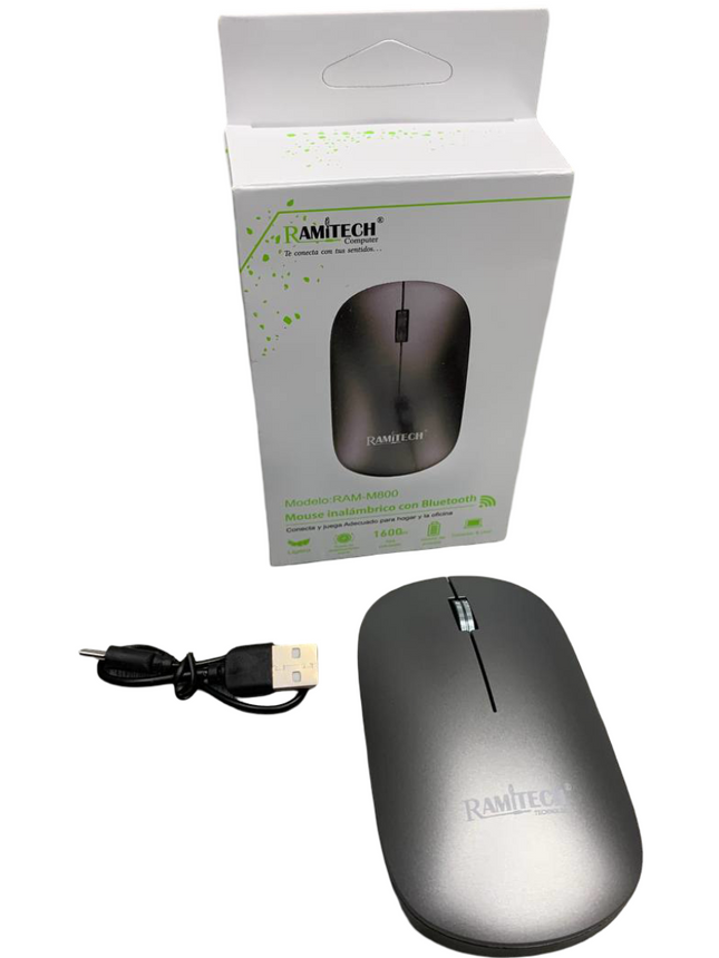 Mouse Inalámbrico Ramitech Recargable