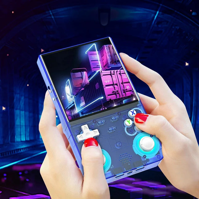 Consola Portátil R36 Ultra Azul - Pantalla 720x720 WiFi