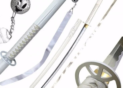 Katana Blanca Zanpakutō Hoja Acero + Vaina - Bleach 100cm