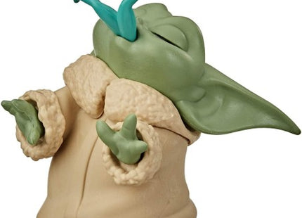 Figura Baby Yoda con Rana 8cm