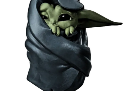 Figura Baby Yoda con Manta 8cm