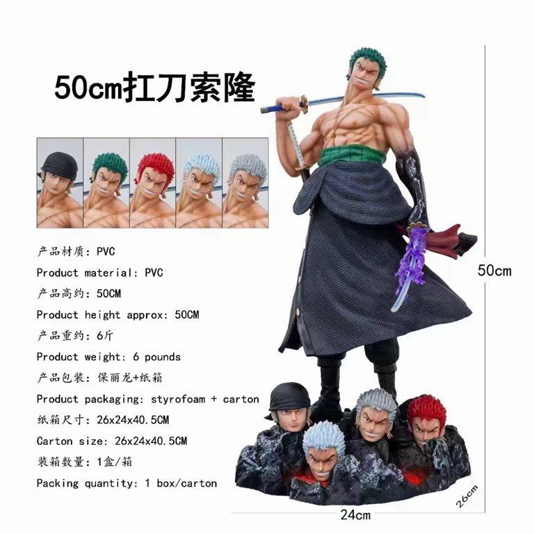 Figura Roronoa Zoro One Piece 50cm