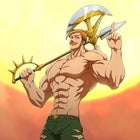 Hacha Divina Rhitta de Escanor - Seven Deadly Sins 102cm Decorativa