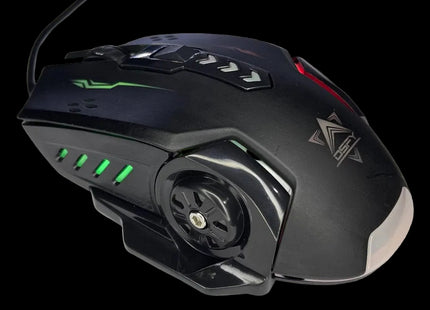 Mouse Gamer X9 con Iluminación LED - DPI MAX 3200