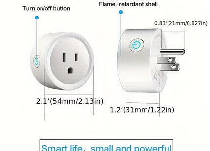 Enchufe Inteligente WiFi - Compatible con Alexa y Google