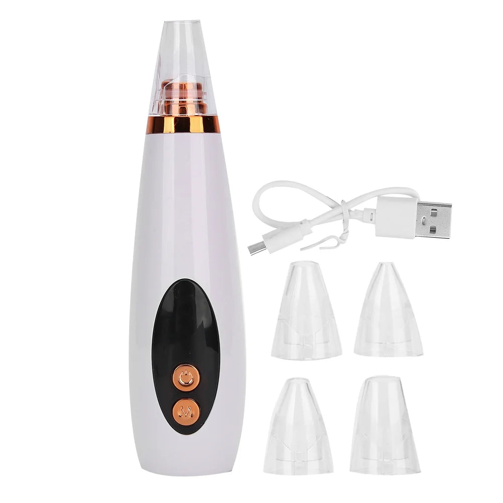 Succionador de Puntos Negros Eléctrico - Extractor de Comedones USB Recargable