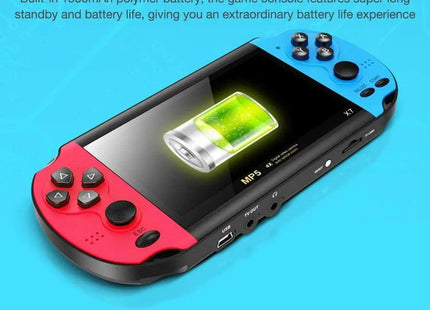 Consola de Juegos Portátil MP5 X7 - Pantalla LCD 4.3"