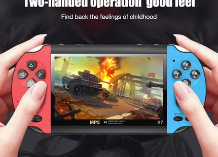 Consola de Juegos Portátil MP5 X7 - Pantalla LCD 4.3"