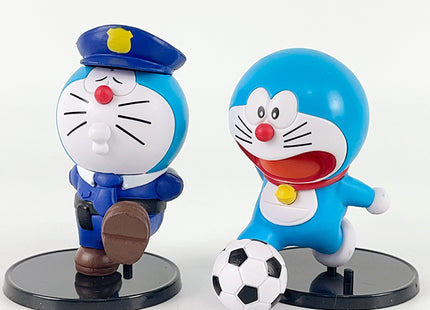 Set de Figuras Doraemon 6 Piezas 8cm